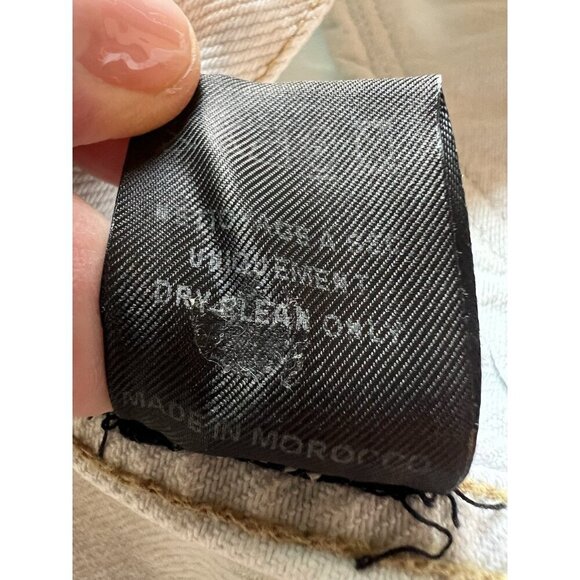 Isabel Marant light blue jean jacket beaded collar boho hippie sz 36(XS/4) Paris - Picture 11 of 11